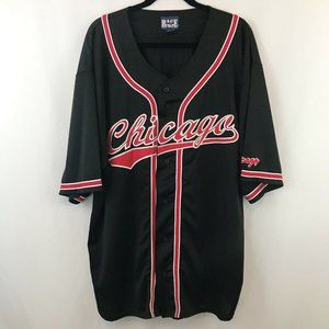 Vtg Base Camp Chicago Mesh Baseball Jersey XXL